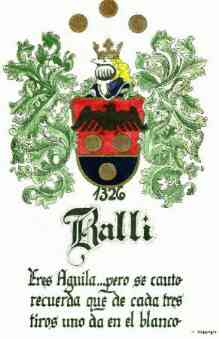 BALLI COAT OF ARMS